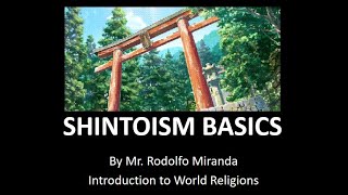 SHINTOISM TAGALOG LECTURE INTRO TO WORLD RELIGIONS [upl. by Mitran]