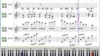 Dolls  Kagamine Rin  Music Piano Sheet [upl. by Harras]