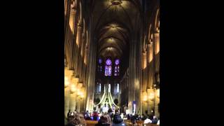 Kyrie Eleison in Notre Dame de Paris March 14 2013 [upl. by Kendy]