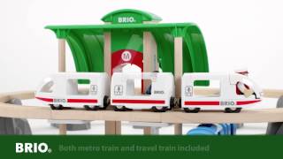 BRIO Metro City Train Set 33514 English [upl. by Gisella433]