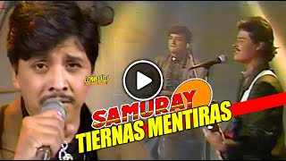 1991  TIERNAS MENTIRAS  Grupo Samuray  En vivo [upl. by Bette]