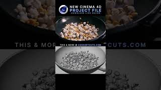 Popping Popcorn in Cinema 4D and Redshift ⭐C4D  Redshift Project File [upl. by Suravat66]