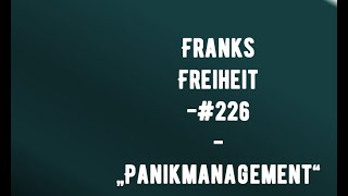 TESTFF FF226  Panikmanagement [upl. by Limbert]