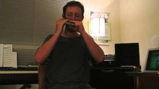 Chris Maunders Chromatic Harmonica Transcription  Moodys Mood [upl. by Repotsirhc]