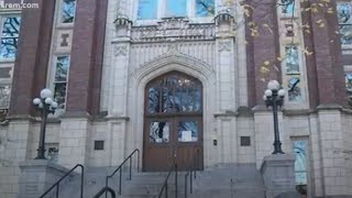 Two students charged after reports of mob threats against staff at Lewis and Clark High School [upl. by Eiramanitsirhc]