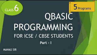 QBASIC PROGRAMMING  QBASIC FOR BEGINNER [upl. by Marchall]