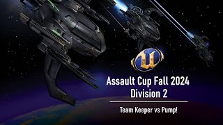 UT2004 Fall 2024 Assault Cup  Div 2  Team Keeper vs Pump [upl. by Cristionna921]