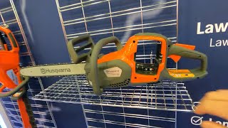 Husqvarna technology Would you buy an electric chainsaw [upl. by Tsepmet]