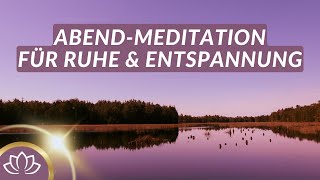 Dein tägliches Abendritual für Dankbarkeit amp Zufriedenheit I Meditation [upl. by Matejka358]