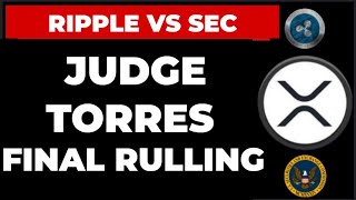 Ripple Vs SEC Judge Torres Ripple CLO Stuart Alderoty on Regulatory Clarity [upl. by Iover]