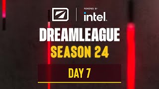 DreamLeague S24  Day 7 [upl. by Anierdna683]