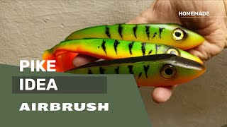 2 Výroba gumových nástrah  základní airbrush [upl. by Noitsuj]