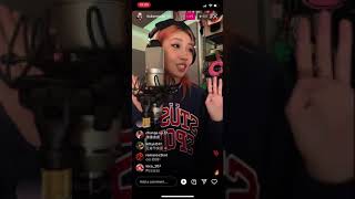 230205 Karencici 林愷倫  itskarencici Instagram Live singing Justin Bieber  Love Yourself [upl. by Wain]