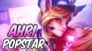 POPSTAR AHRI MID FULL AP GAMEPLAY  AHRI ASU REWORK  League of Legends [upl. by Otrevire]