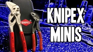 Knipex Minis 5quot Cobras amp 6quot Pliers Wrench 00 20 72 V01  MADE IN GERMANY [upl. by Notsua159]