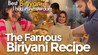 The Famous Biriyani recipe  Best Malabar Biriyani I had in Amsterdam  Happy evening [upl. by Rani]