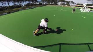 Level 1 Goalkeeping Stick Clearance [upl. by Nodroj74]