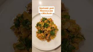 Instant pot Moroccan chicken instantpotrecipes weeknightdinners chickenthighrecipes [upl. by Garrison]