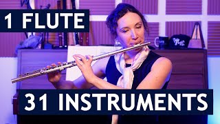 31 FAMOUS Instrumental Solos but on the Flute [upl. by Ahsenal]