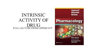 Intrinsic Activity of Drug  Pharmacodynamics  Detailed lecture in UrduHindi with GRAPHS [upl. by Airdnassac]