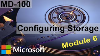 Configuring Storage  MD100  Windows Client [upl. by Yotal650]