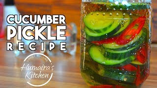 Cucumber Pickle Recipe INSTANT  Sirke wala Kheera  Achar in Urdu  Hindi [upl. by Jacinthe]