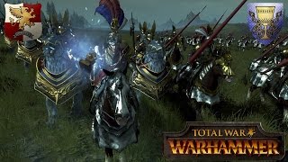 Subcommanders The Emperors Finest vs Bretonnia  Total War Warhammer Multiplayer Battle [upl. by Darrell]