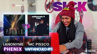 Lanonyme  Phenix ❙VS❙ Mc Pissco  Vaffanculo 5 ROUND1 ❙❙ VATOREACTION ♕♊ [upl. by Kelsey]