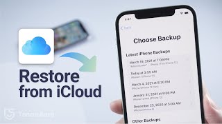 How to Restore iPhone from iCloud Backup in 2 Ways 2024 [upl. by Aicilef]