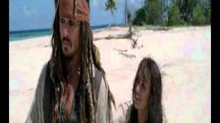 Piratas del Caribe 4  Jack y Angelica en la isla [upl. by Filip]