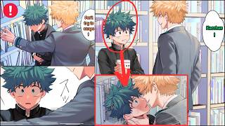 Bakudeku  A Chance Library Encounter 📚💥Comic Dub English Comic Dub [upl. by Akimit567]