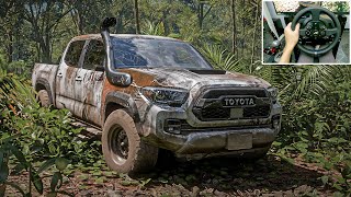 Rebuilding Toyota Tacoma TRD 800HP  Forza Horizon 5  Thrustmaster T300RS gameplay [upl. by Johnny]