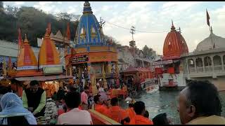 live gangaa aarti at haridwar [upl. by Damon298]