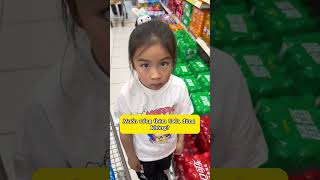 Thử Thách Mua Đồ Trong Siêu Thị shorts youtubeshorts tiktok trending douyin Dương Thộn [upl. by Ttirrem]