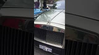 Really big rolls Royce in a car show [upl. by Nichani]