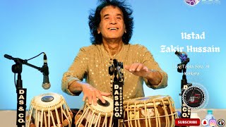 Ustad Zakir Hussain Live Tabla Solo at Kolkata 17 December 2023 [upl. by Enomas]