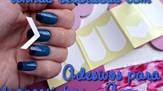 Francesinha com adesivos da Avon  Por Daniela Castro [upl. by Allis953]