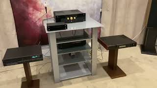 California Audio Labs Icon MKII Electrocompaniet ECI1 amp Duntech PCL25 Tanberg 4031 tuner [upl. by Idden]