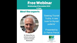 Meet the Experts webinar on Seeking Thyroid Truths [upl. by Eelirak422]