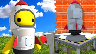 I Unlocked the SECRET Rocket Suit in The NEW Wobbly Life Update [upl. by Marvella324]