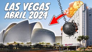 LO NUEVO LAS VEGAS ABRIL 2024 ATRACCIONES LEYES PROYECTOS LAS VEGAS ADIÓS TROPICANA YANDRY GARCIA [upl. by Vlad]