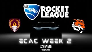 ECAC Week 2 vs Rochester Institute of Technology [upl. by Atsylak]