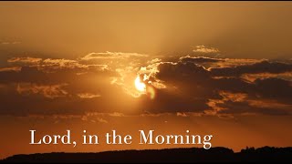 039 SDA Hymn  Lord in the Morning Singing w Lyrics [upl. by Hcirteid694]