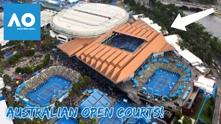 Australian Open Stadiums [upl. by Josi]