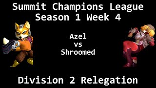 SCL14  Azel Fox vs Shroomed Sheik  Division 2 Relegation [upl. by Bushey398]