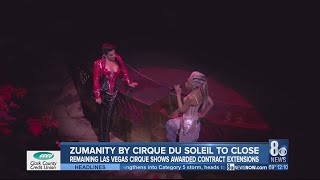 Zumanity by Cirque du Soleil to close [upl. by Schechter]