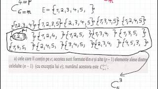 Elemente de Combinatorica part 58 Formula Combinarilor ComplementareIdentitatea lui Pascal [upl. by Dranal227]