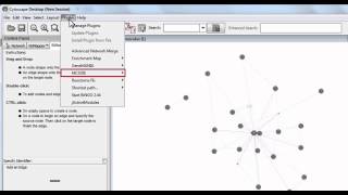 Identifying highly connected subnetworks using the MCODE module in Cytoscape 2 [upl. by Fesuy]