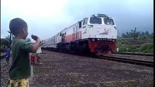 My Son Waving to the Train [upl. by Winser]