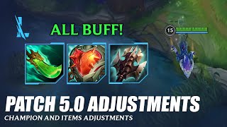 Patch 50 Hero and Item Adjustments  Wild Rift [upl. by Eirrod]